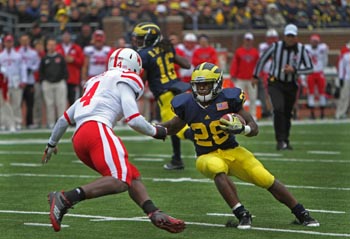 fitzgerald toussant university of michigan football 2012